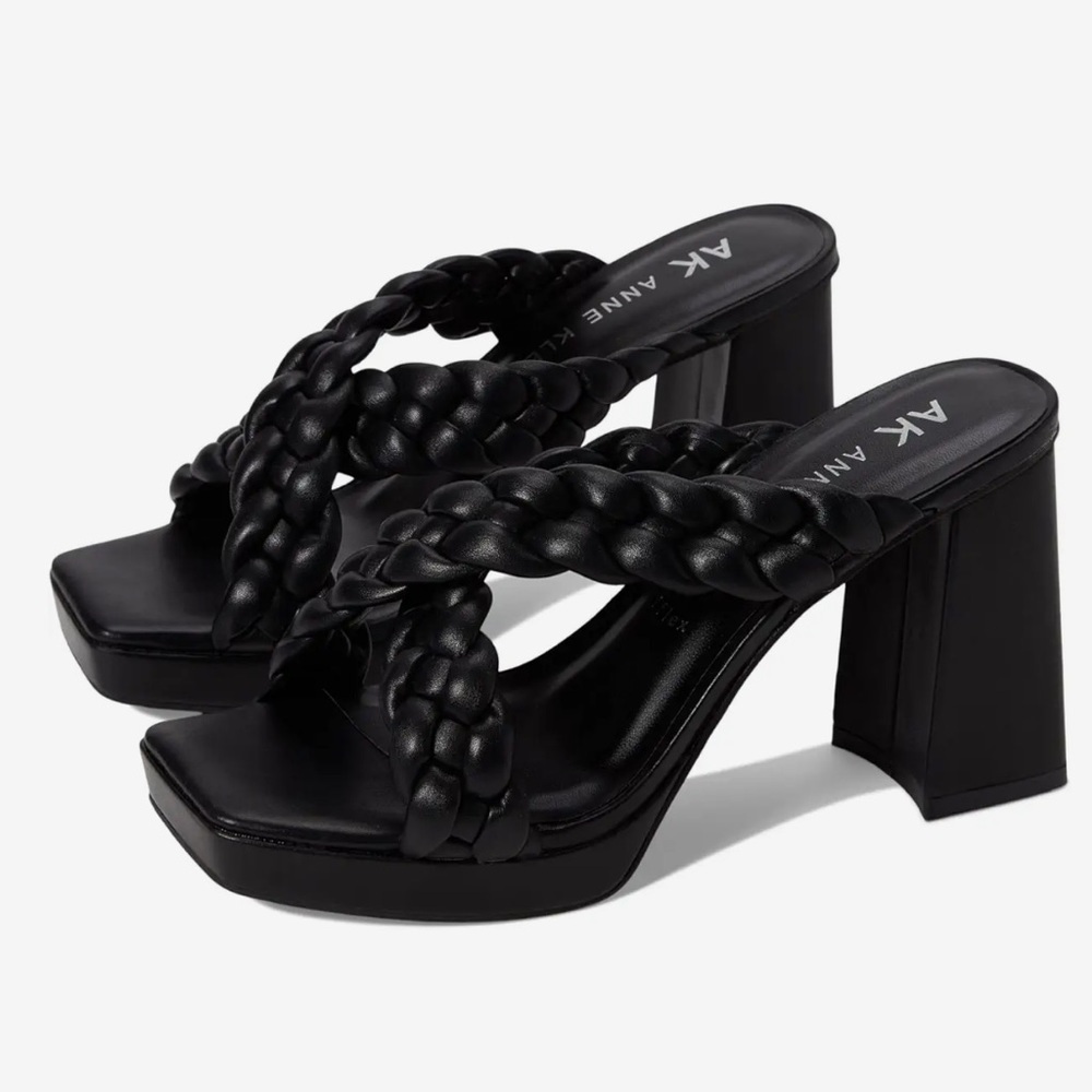 NEW! Anne Klein Aiden Bubble Braid Heel - Size 7 🚁